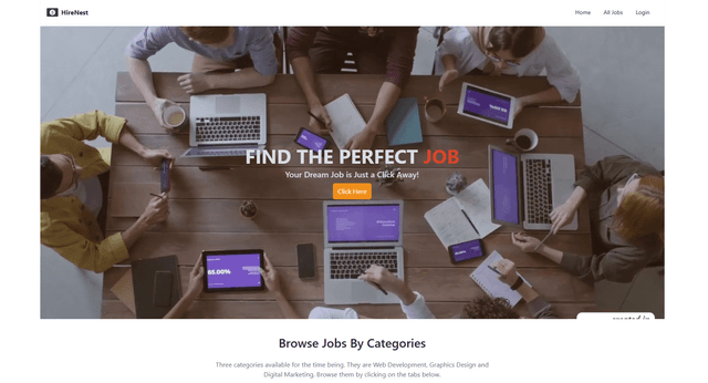 An online job portal